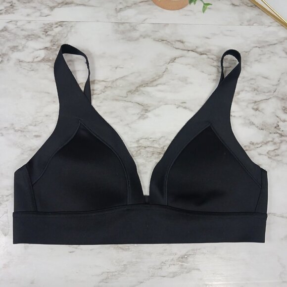 ATHLETA A-C essential bra convertible black small yoga sport - Picture 3 of 6